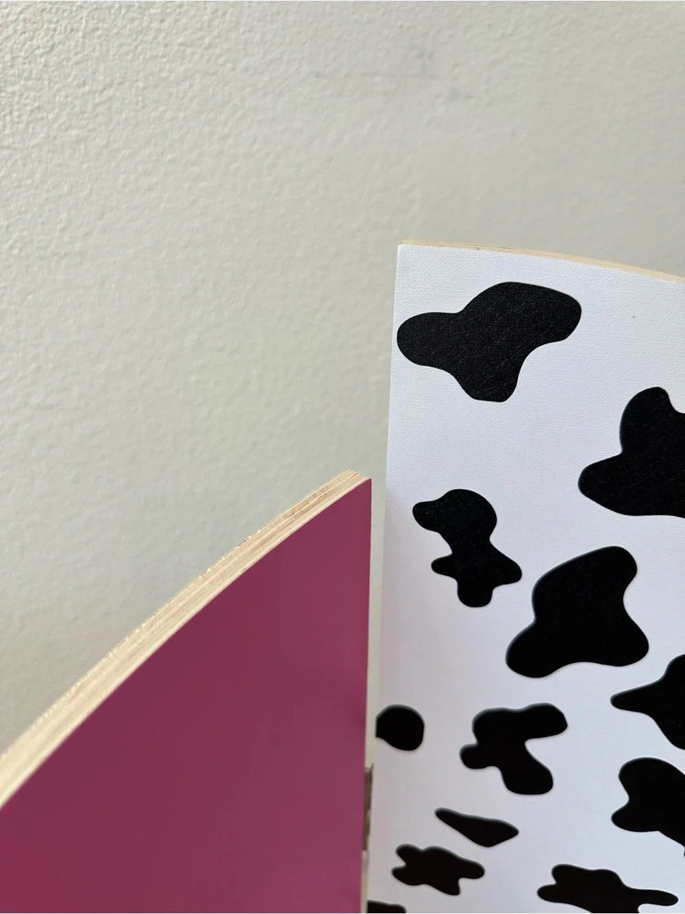 NEW 42”H Arched Wood Party Backdrop - “Fushia Pink & Cow” PROMO PRICE TIL 9/30